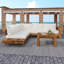 Ensemble de canapé modulaire d'extérieur 4 pièces