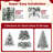 84' Lighted Pine Christmas Tree
