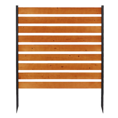 Écran d'intimité 48 po x 48 po pour unité de climatisation, poubelles et équipement de piscine, panneaux de clôture d'intimité en bois résistants aux intempéries et au vent (1 panneaux)