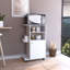 Chariot de cuisine polyvalent avec armoire spacieuse et roulettes lisses-519748299
