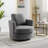 Yelina Polyester Slipcovered Swivel Barrel Chair-1776697159
