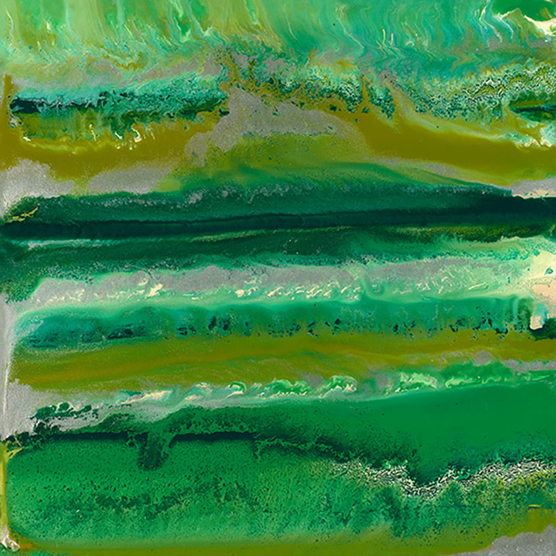 Trifle III Painting by Danielle Davis, 24" H x 24" W x 1.5'' D, Plexi