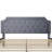 Toman Steel Bed Frame Upholstered with Headboard, No Boxing Needed-1589773747-1557455445
