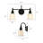 Cassiel 2-Light Dimmable Vanity Light-2082460741