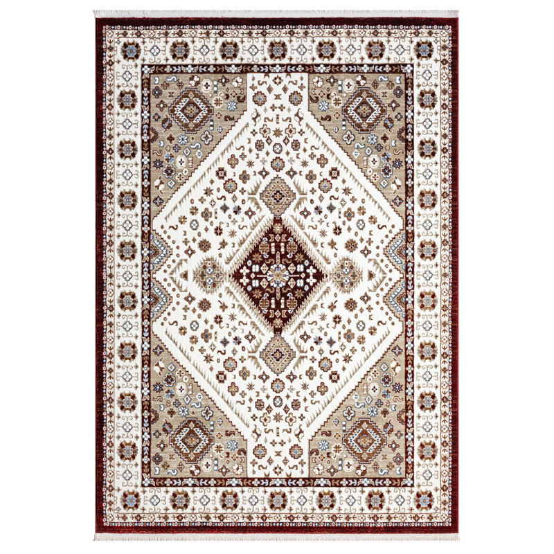 Tapis bourgogne uni United Weavers Carllene Joy, Rectangle 1 pi 10 po x 3 pi