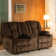 Power Reclining Loveseat Sofas with Heat, Console and Massage, Cup Holders, Fabric Upholstered