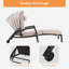Ensemble de chaise longue d'extérieur en osier-96079111