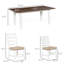 Ensemble de mobilier de piscine extérieure, ensemble de mobilier de jardin