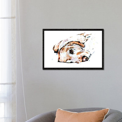 Labrador Relaxation - Painting on Canvas