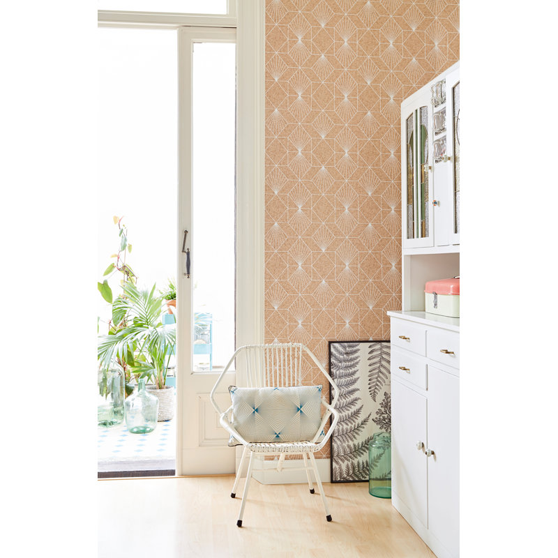 Rouleau de papier peint L 33 pi x l 20,5 po Treadway Halcyon