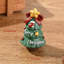 Arbre de Noël mignon, statue de sapin, figurine, ornement de bureau, décorations de Noël, mini figurine de sapin de Noël