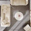 Ensemble de 2 tables basses en bois et en faux marbre-109518495-125120928