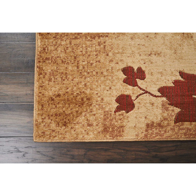 Tapis contemporain au lait Anastasia, Rectangle 7 pi 9 po x 10 pi 10 po