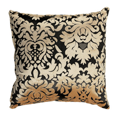  Damask Accent Throw Pillow
