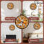 Momie licorne sur horloge d'Halloween