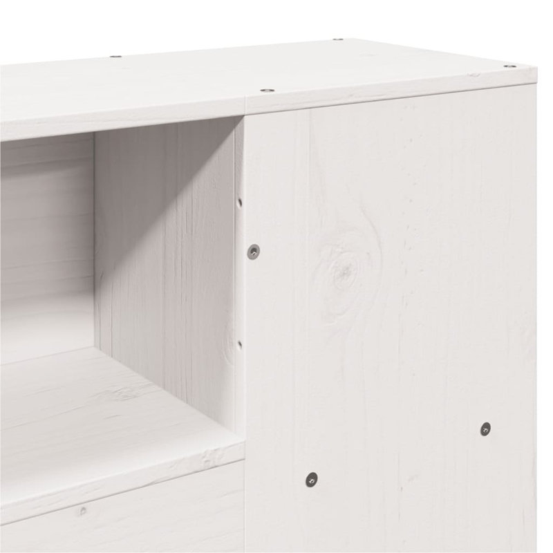 Anijae Bed, 135 x 190 cm, White