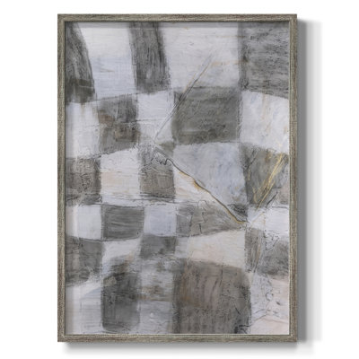 Rustic Textile II Framed Print - Solid Wood