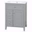 Meuble-lavabo de salle de bain avec lavabo-997794730