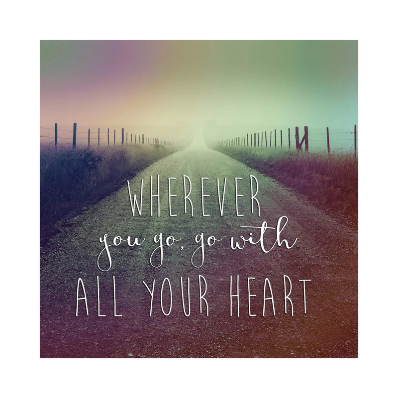 Wherever You Go by Chip Forelli - Wrapped Canvas Print