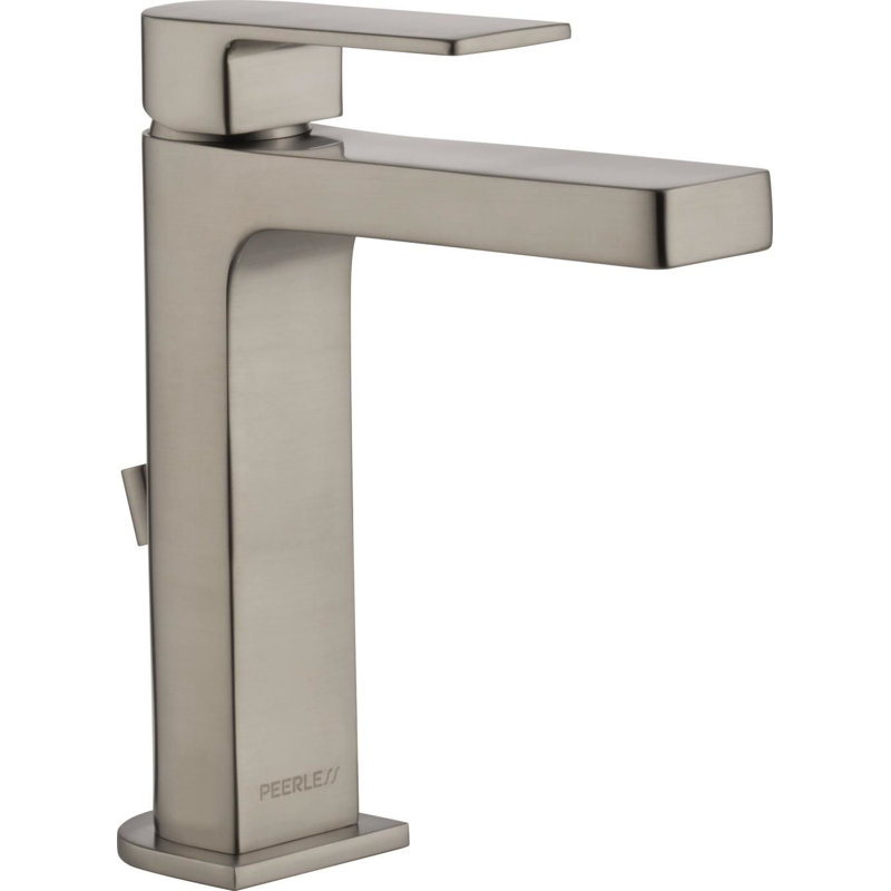 Xander Single-handle Bathroom Faucet with Drain Assembly, Stainless