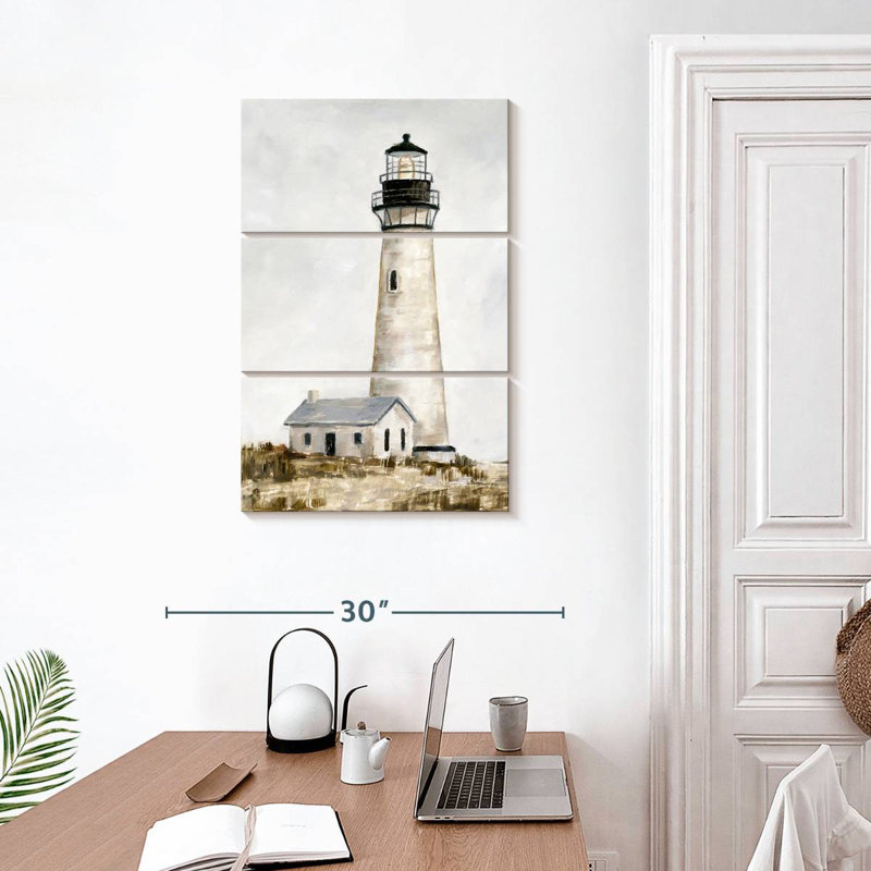 Aletra Rustic Lighthouse II, 32" H x 20" W