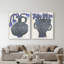 Indigo Vases Set Set by Oliver Gal-8013845-260955172