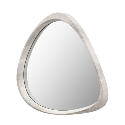 Ramford Wood Flat Wall Mirror