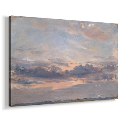 Cloud Study-John Constable-Gallery Wrapped Canvas-c. 1821–1822