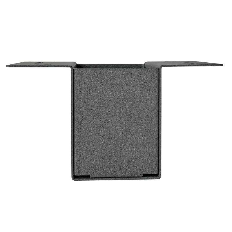 Granite Steel Mailbox Post Height Extension with Lockable Feature