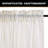 Joe Semi-Sheer Rod Pocket Polyester Curtain Panel Pair-1070066912-1070066913