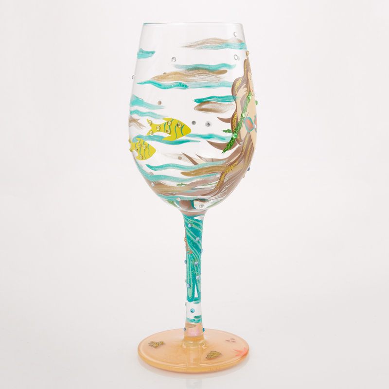 Verre à vin 15 oz Lolita Mystical Mermaid