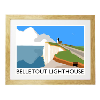 Belle Tout Lighthouse 2 by Richard O'Neil - Print