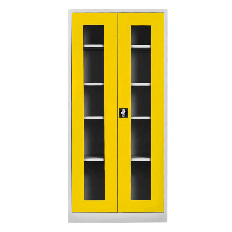 Armoire de rangement Locker, H 78 po x l 36,2 po x P 15,7 po, Jaune