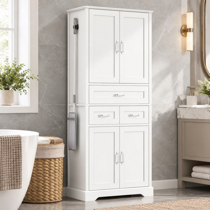 Freestanding Linen Cabinet