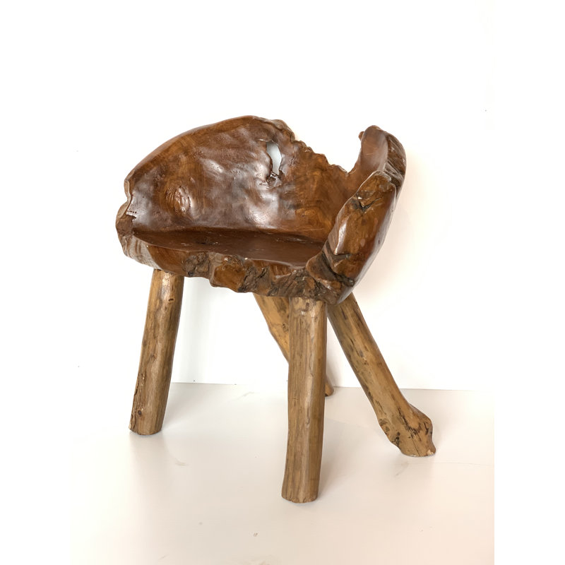 Banc en bois massif Fierro