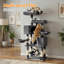 Maison pour chat avec tour à chat en sisal, hamac et auto-toilettage 58 po-422679746