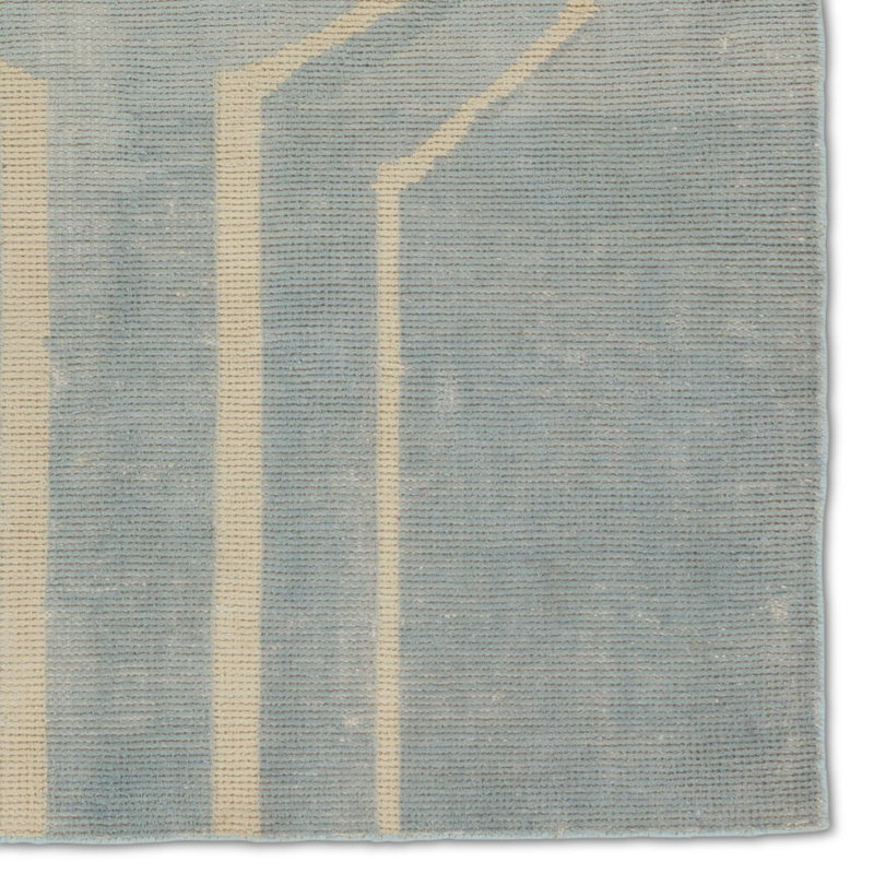 Wendy Jane Geometric Area Rug in Sky, Rectangle 5' x 8'