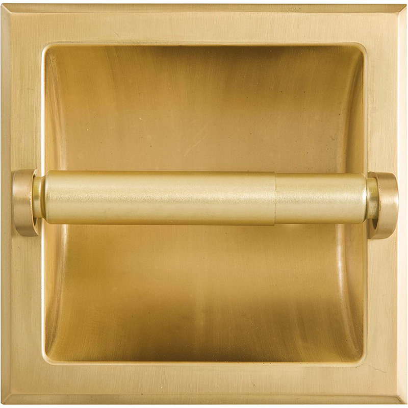 Bathroom Hardware Set, Satin Brass