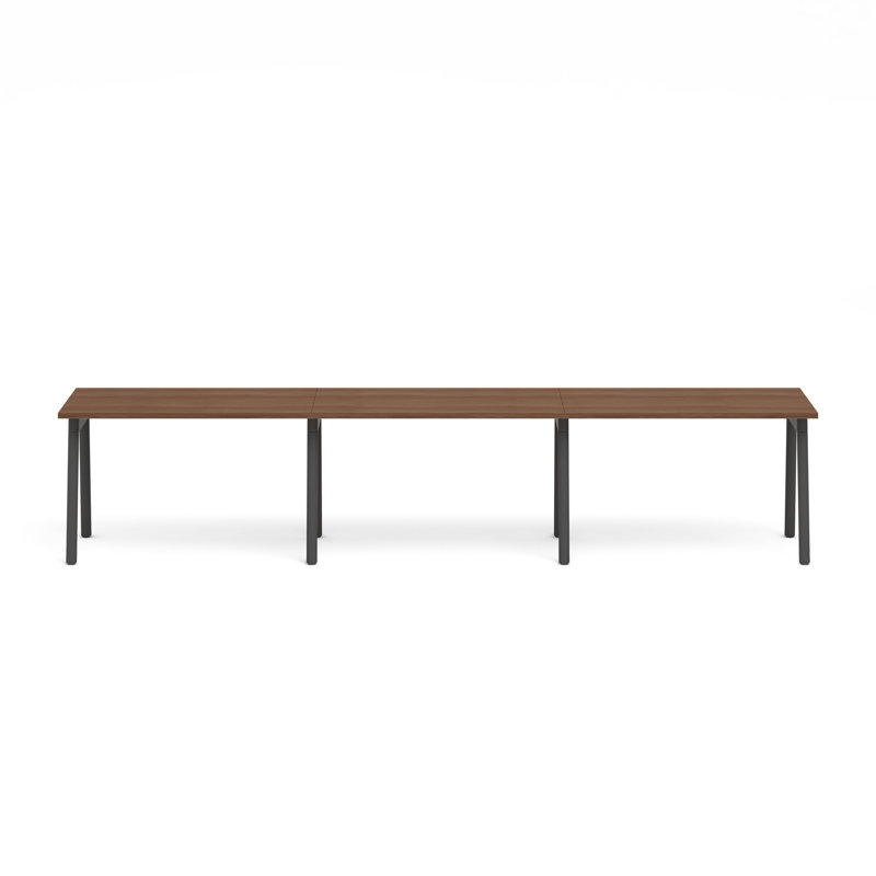 Bureau simple Series A, H 29 po x L 141 po x l 29 po, Blanc