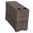 Interlaken Rectangular PVC Wicker Outdoor Side Table