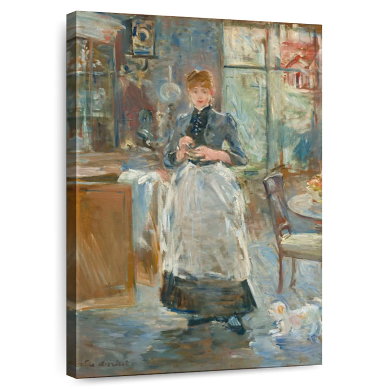Leisha dans la salle à manger, H 48 po x l 32 po