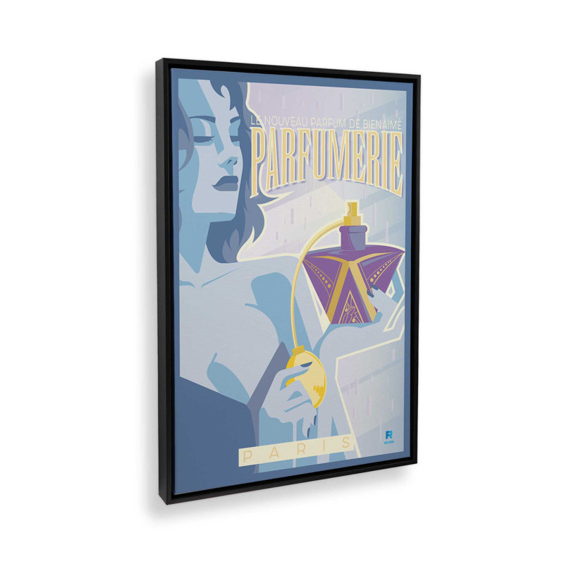 Velours parfum de rêve, Framed Print without Mat, 18.75" H x 12.75" W, Noir satiné