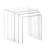 Pina Acrylic Nesting Table