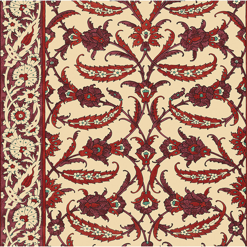 Topkapi Wallpaper, Pomegranate