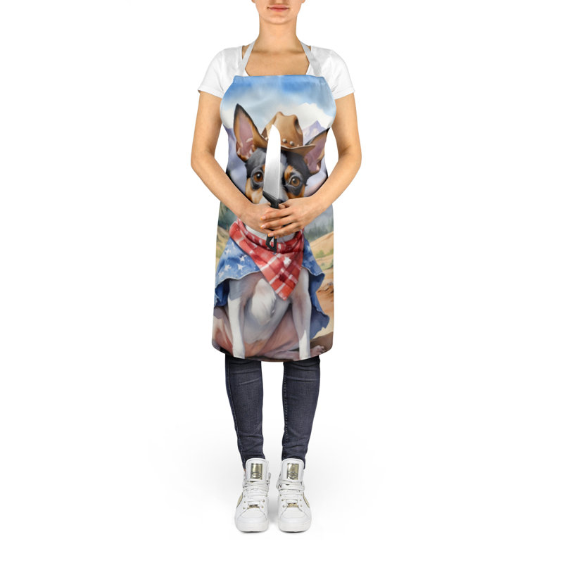 No Pattern Bib Apron