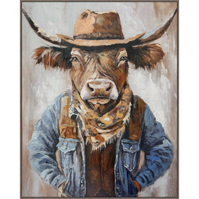 Moo Ranger II Canvas Wall Art