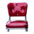 Retro Home Upholstered Tufted Back Dining Chair-16547182