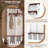 Hall Tree With Bench And Shoe Storage, Storage Bench With 5 Black Hooks, Shoe Cabinet For Mudroom, Living Room-594895751