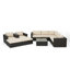 Ensemble de conversation modulaire avec coussins 10 pièces Jossif-1598781646