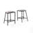 Ellery Upholstered Counter Stool with Metal Frame-537468078